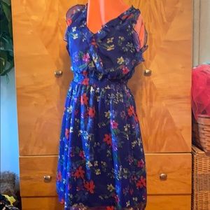 Blue dress